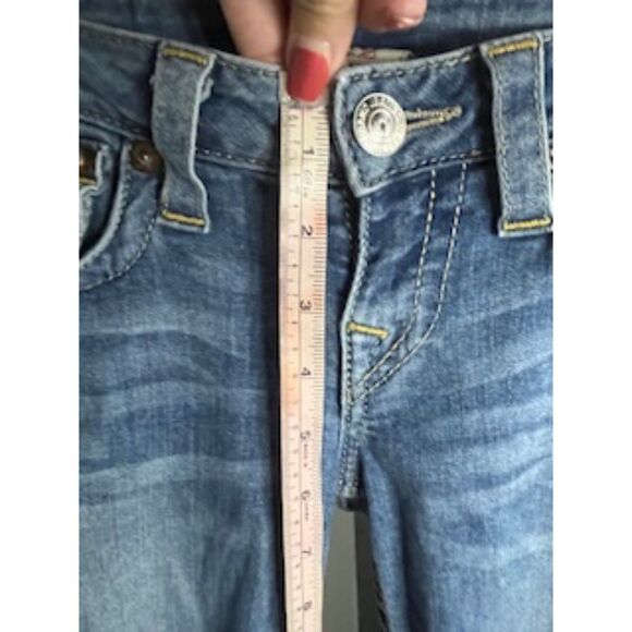 Levi's 505 women's red tag blue jeans size 29 - Picture 3 of 11